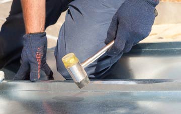 Crabble metal flat roofing repairs