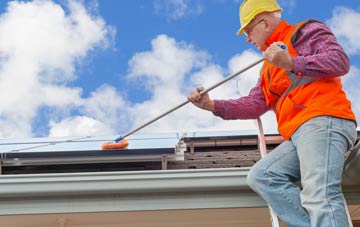 Crabble soft wash roof cleaning